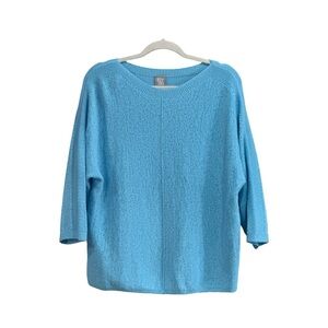 RABE Sky Blue Knit Sweater